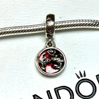 Charm Doble Mickey y Minnie Besos