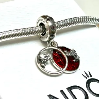 Charm Doble Mickey y Minnie Besos