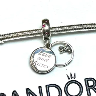 Charm Doble Mickey y Minnie Besos