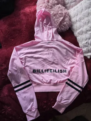 Sudadera rosa Billie Eilish