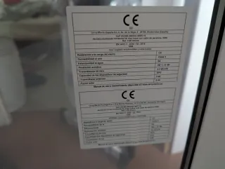 Ventana corredera aluminio con persiana 120 x 135