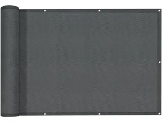 Pantalla privacidad 10 metros balcón/terraza gris