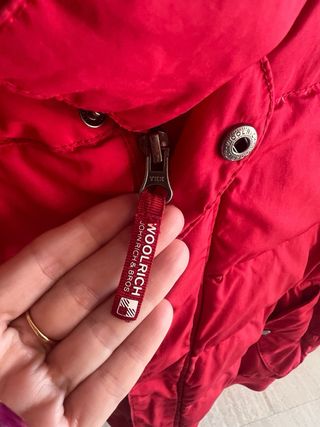 Anorak Rojo Woolrich