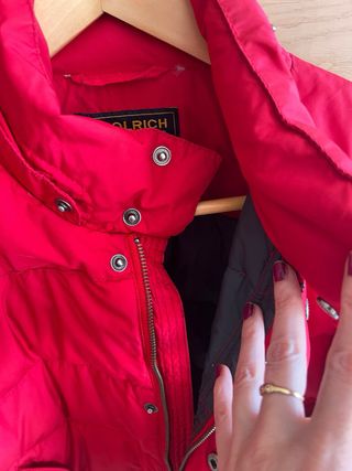 Anorak Rojo Woolrich