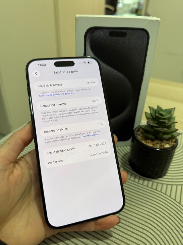 IPHONE 15 PRO MAX 256GB como nuevo