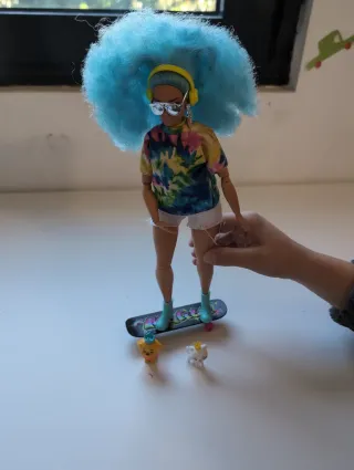 Barbie pattinatrice con accessori