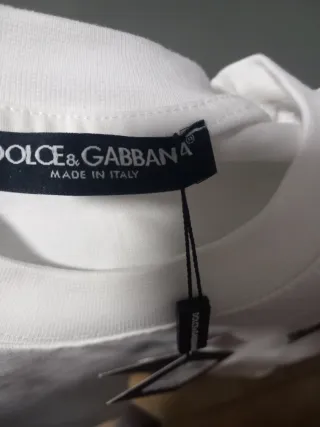 Camiseta Dolce & Gabbana Blanca Talla M