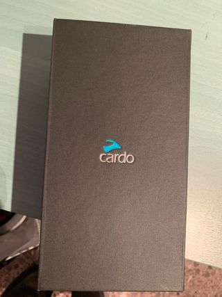 Casco Integral Shoei Negro Mate. GT AIR II Cardo