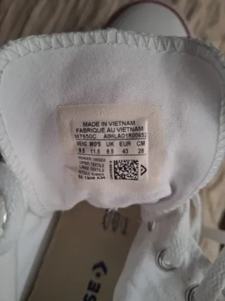 Zapatillas Converse All Star Marrones y Blancas