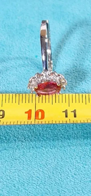 Anillo Plata 925 enjoyado con circonitas AJUSTABLE