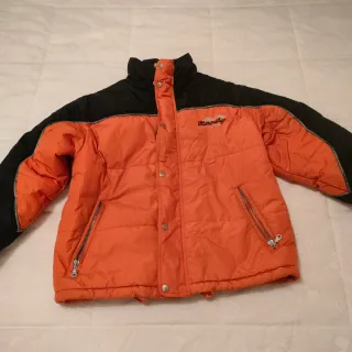 Chaqueta Nieve Naranja y Negra