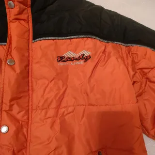 Chaqueta Nieve Naranja y Negra
