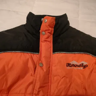 Chaqueta Nieve Naranja y Negra