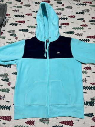 Patta Polar con Cremallera y Capucha