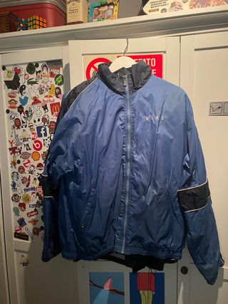 Chaqueta Nike Vintage Azul y Negra