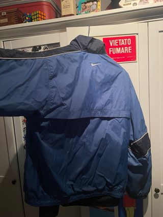 Chaqueta Nike Vintage Azul y Negra