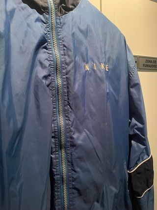 Chaqueta Nike Vintage Azul y Negra