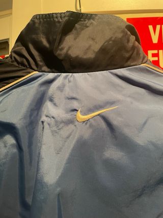 Chaqueta Nike Vintage Azul y Negra