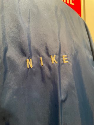 Chaqueta Nike Vintage Azul y Negra