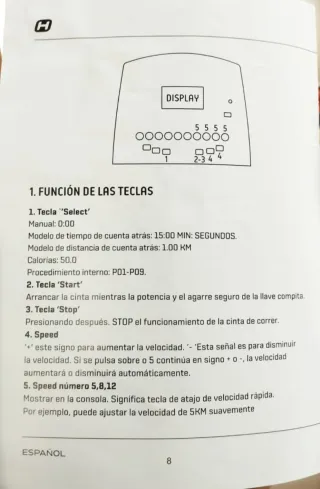 Cinta de correr BODYTONE DT 18