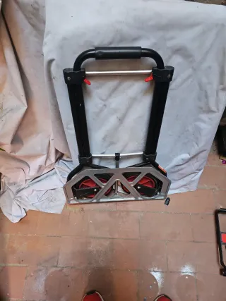 Carretilla de mano plegable