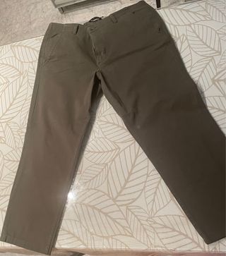 Pantalones Dockers Hombre Verde Oscuro