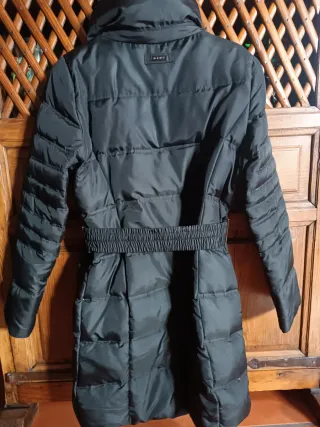 Plumas largo Zara negro Talla L