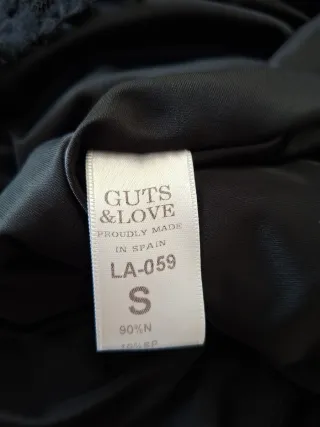 Vestido negro encaje Guts and Love