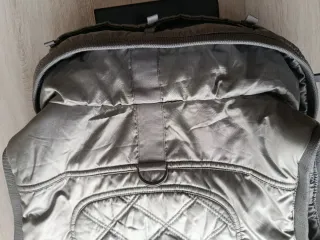 Chaleco acolchado gris plateado Talla L