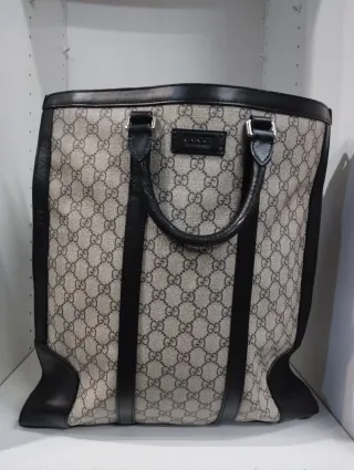 Borsa a mano Gucci Beige e Nero