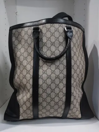 Borsa a mano Gucci Beige e Nero