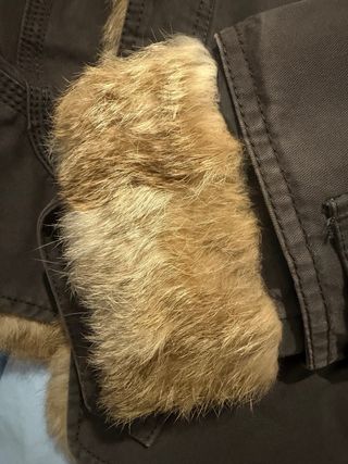 Giacca Conbipel con pelo marrone