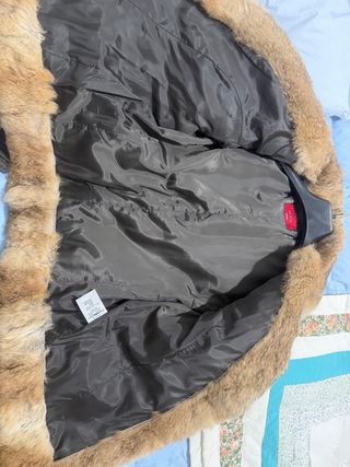 Giacca Conbipel con pelo marrone