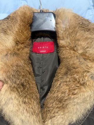 Giacca Conbipel con pelo marrone