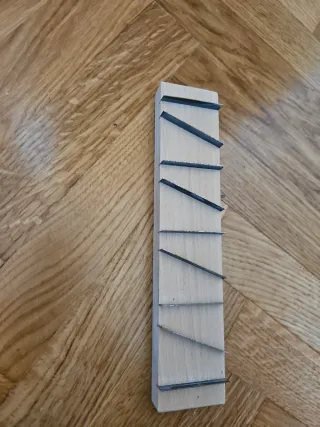 Carril escayolista madera