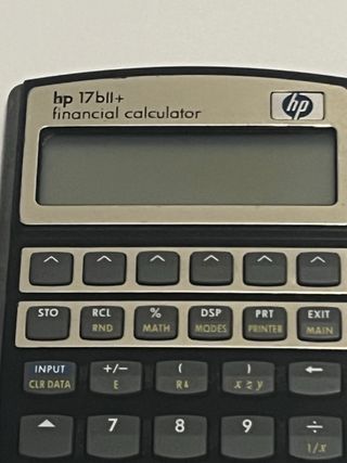 Calculadora Financiera HP 17bll+