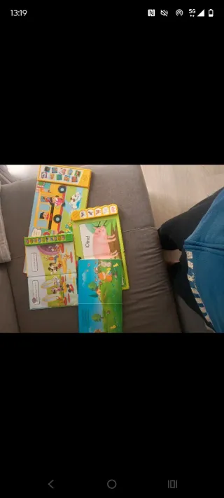 Lote de libros interactivos