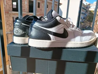 Nike Air Jordan 1 Low Blanco/Negro