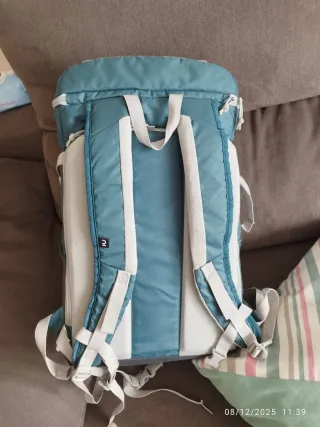 Nevera Mochila Quechua 30L Azul/Gris