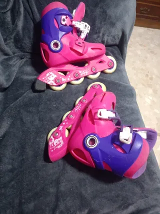 Patines rosas Decathlon Talla 26/28
