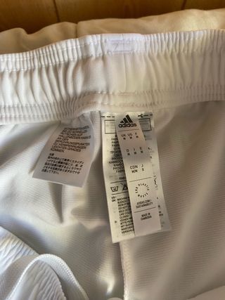 Pantalón Chándal Real Madrid Blanco Adidas