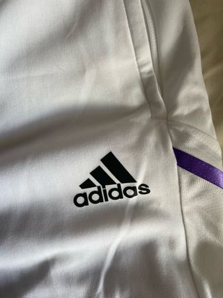 Pantalón Chándal Real Madrid Blanco Adidas