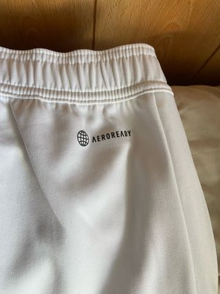 Pantalón Chándal Real Madrid Blanco Adidas