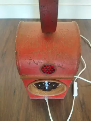 Farol Kenyons Patent 72 Antiguo