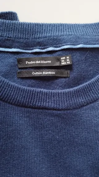 Jersey Pedro del Hierro Azul Hombre XL
