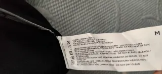 Top punto cuello perkins negro Talla M nuevo.