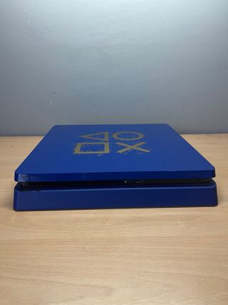PS4 Slim Edición Especial Azul + Mando