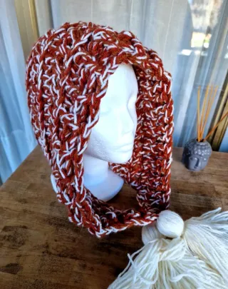 Gorro Lana Suave con Pompones