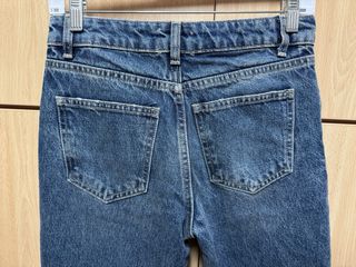 Vaqueros acampanados azules