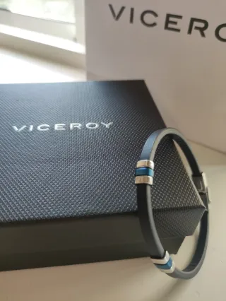 Pulsera Viceroy Caballero azul marino. Original